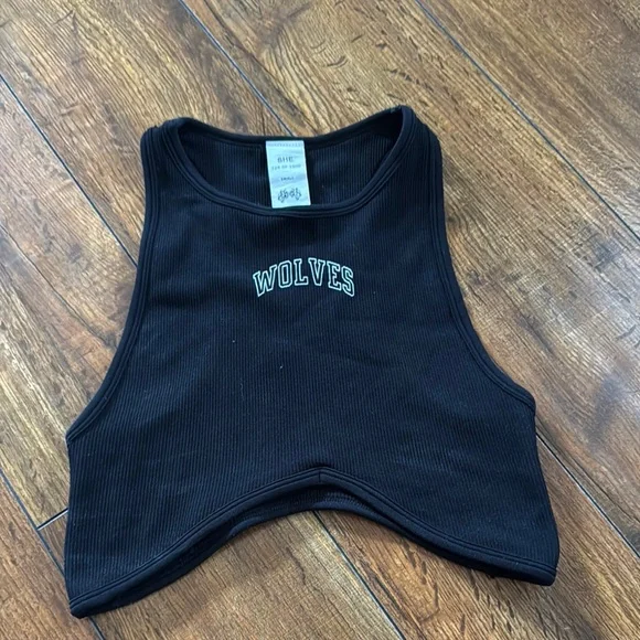 Darc Sport  Wolves Crop Top - Picture 2 of 5